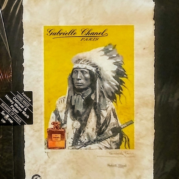 Indian Chief, CHANEL, AP. Print By Fairchild Paris